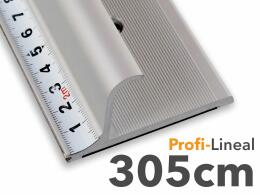 303cm - Sicherheitslineal - Aluminiumlineal