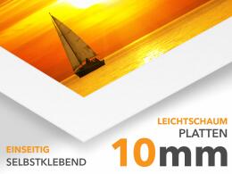 Leichtschaumplatten selbstklebend 10mm