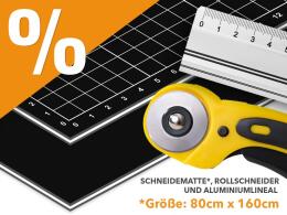 Schneidematte 80cm x 160cm - SET