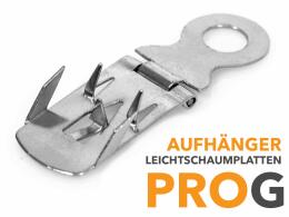 Leichtschaumplatten Aufhänger