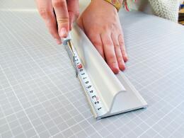 Aluminiumlineal Griff