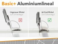 Aluminiumlineal Stahlkante