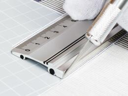 Modellbau Lineal Aluminium