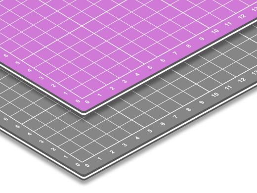 pink / grau
