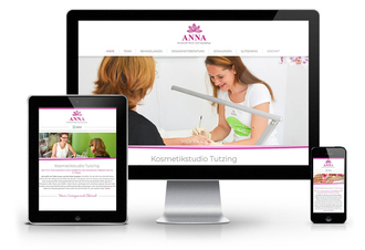 Webdesign - Programmierung - Kosmetikstudio