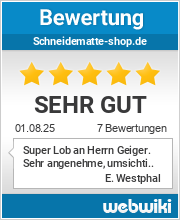Bewertungen zu schneidematte-shop.de